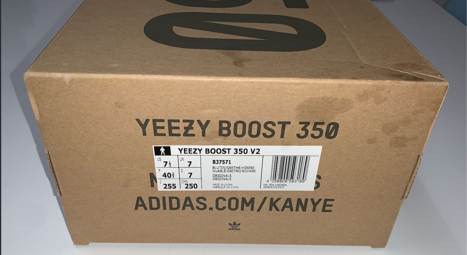 yeezy box only